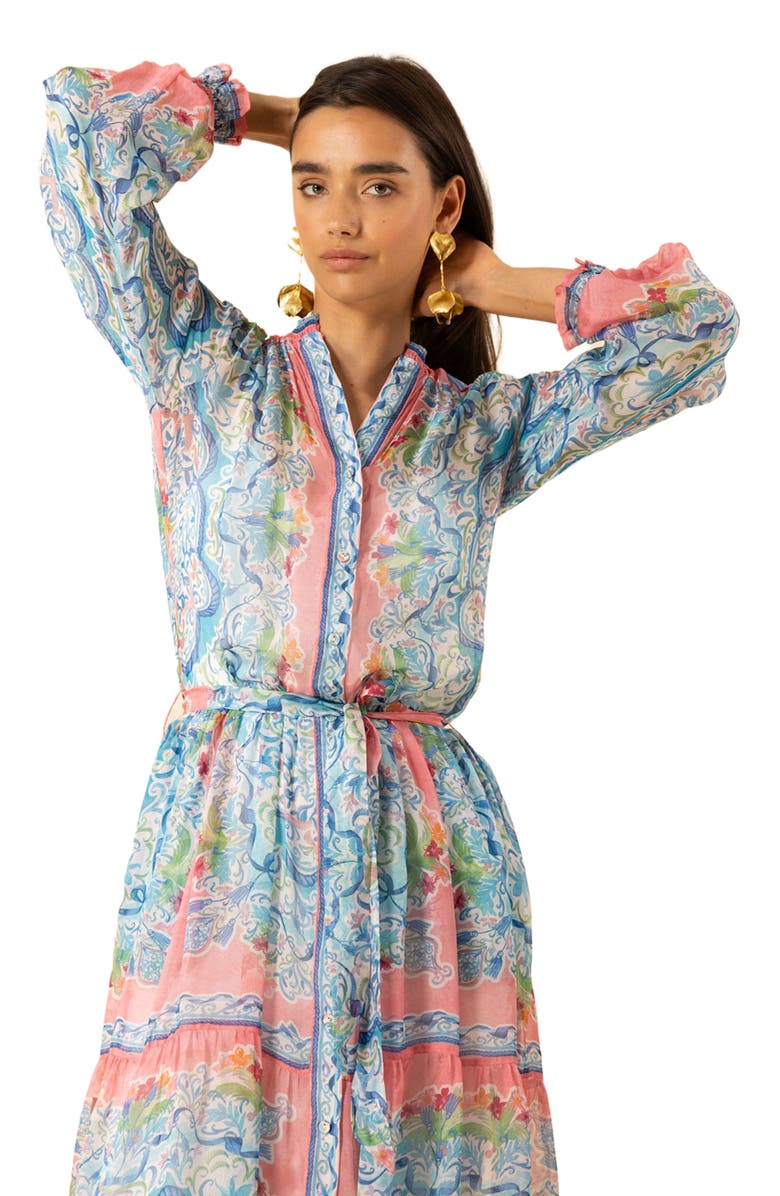 Hale Bob Halo Jersey Maxi Dress, Alternate, color, 