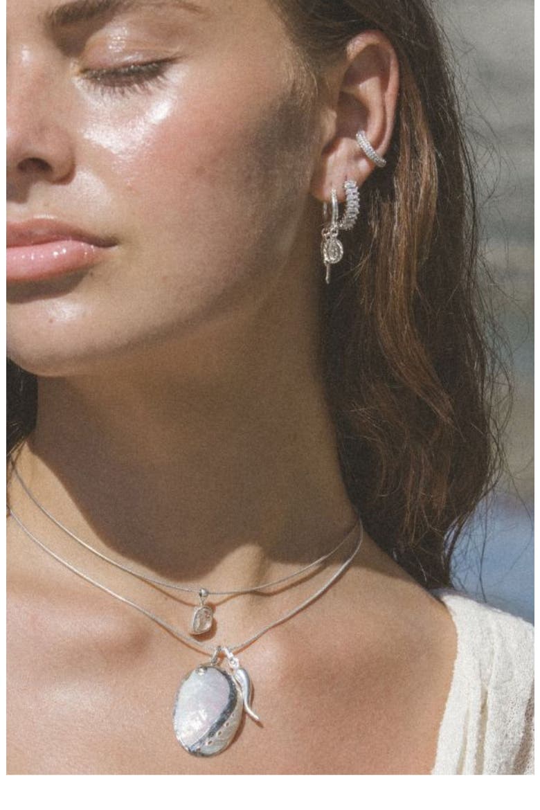 Sicilian Nights Pendant Necklace, Alternate, color, SILVER