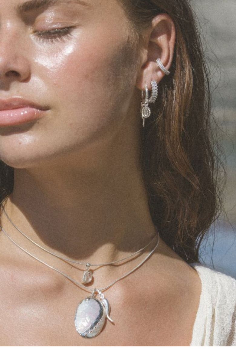 Child of Wild Sicilian Nights Pendant Necklace, Alternate, color, Silver
