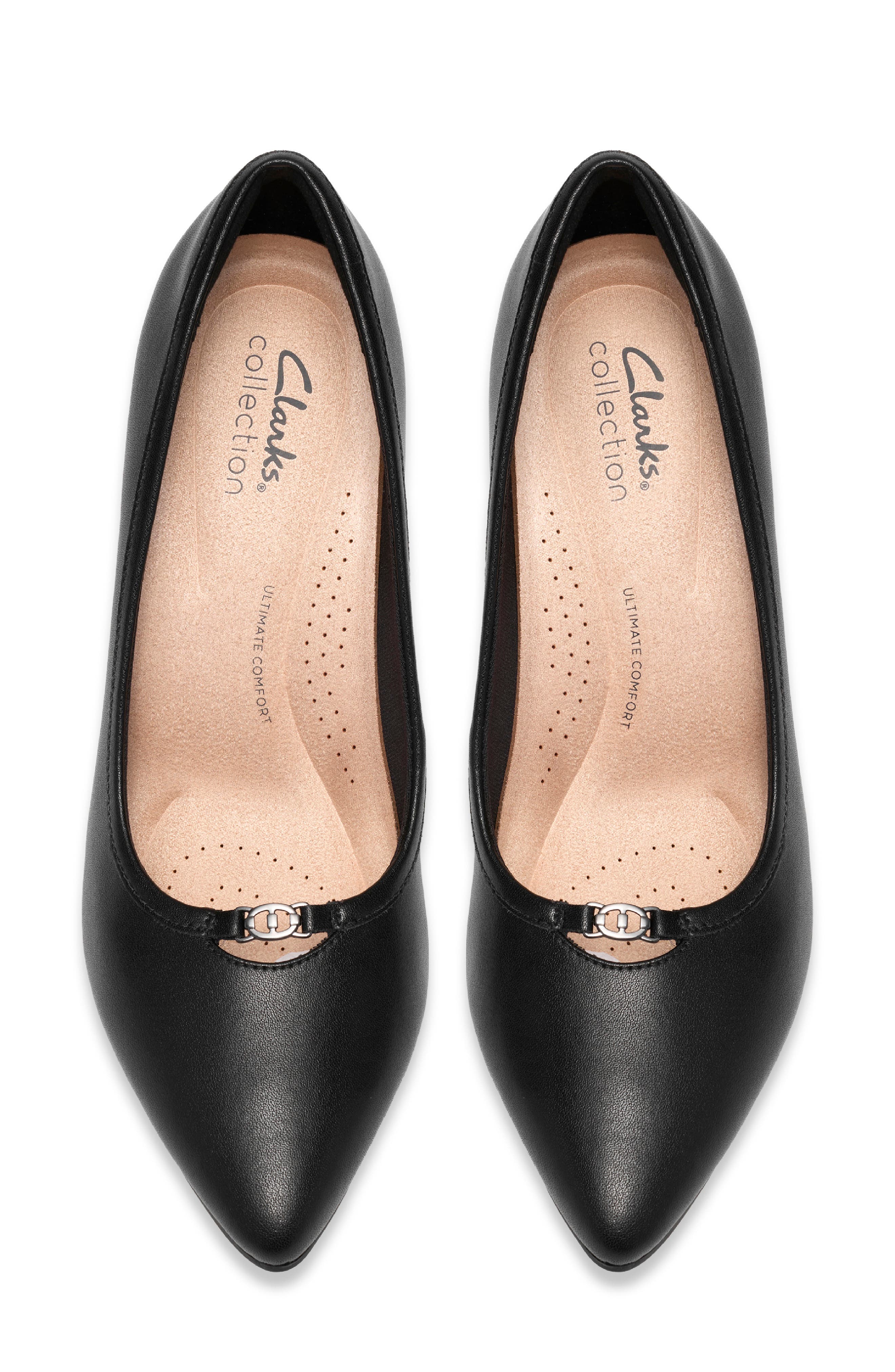 Kacelyn Grace Pump, Alternate, color, BLACK LEATHER