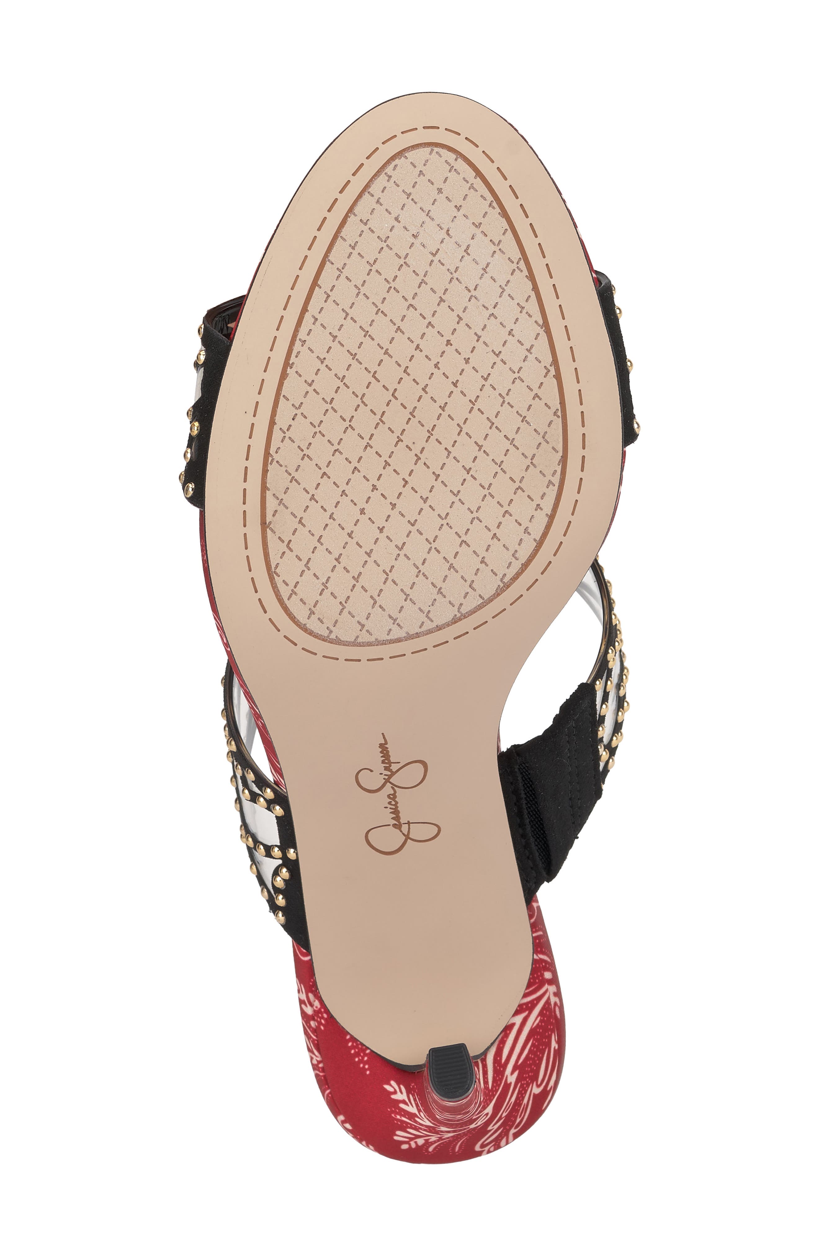 Jessica Simpson Jovara Slide Sandal, Alternate, color, Black