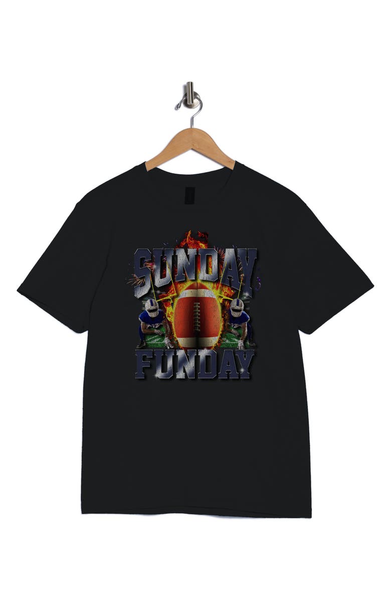 Monster Digital Sunday Funday Graphic T-Shirt, Alternate, color, Black