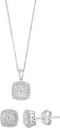 EFFY Diamond Stud Earrings & Pendant Necklace Set