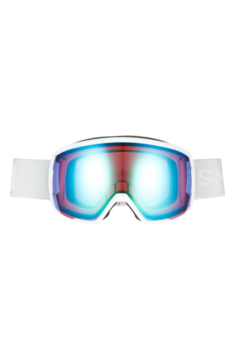 Smith Proxy Snow Goggles, Main, color, White Vapor Green