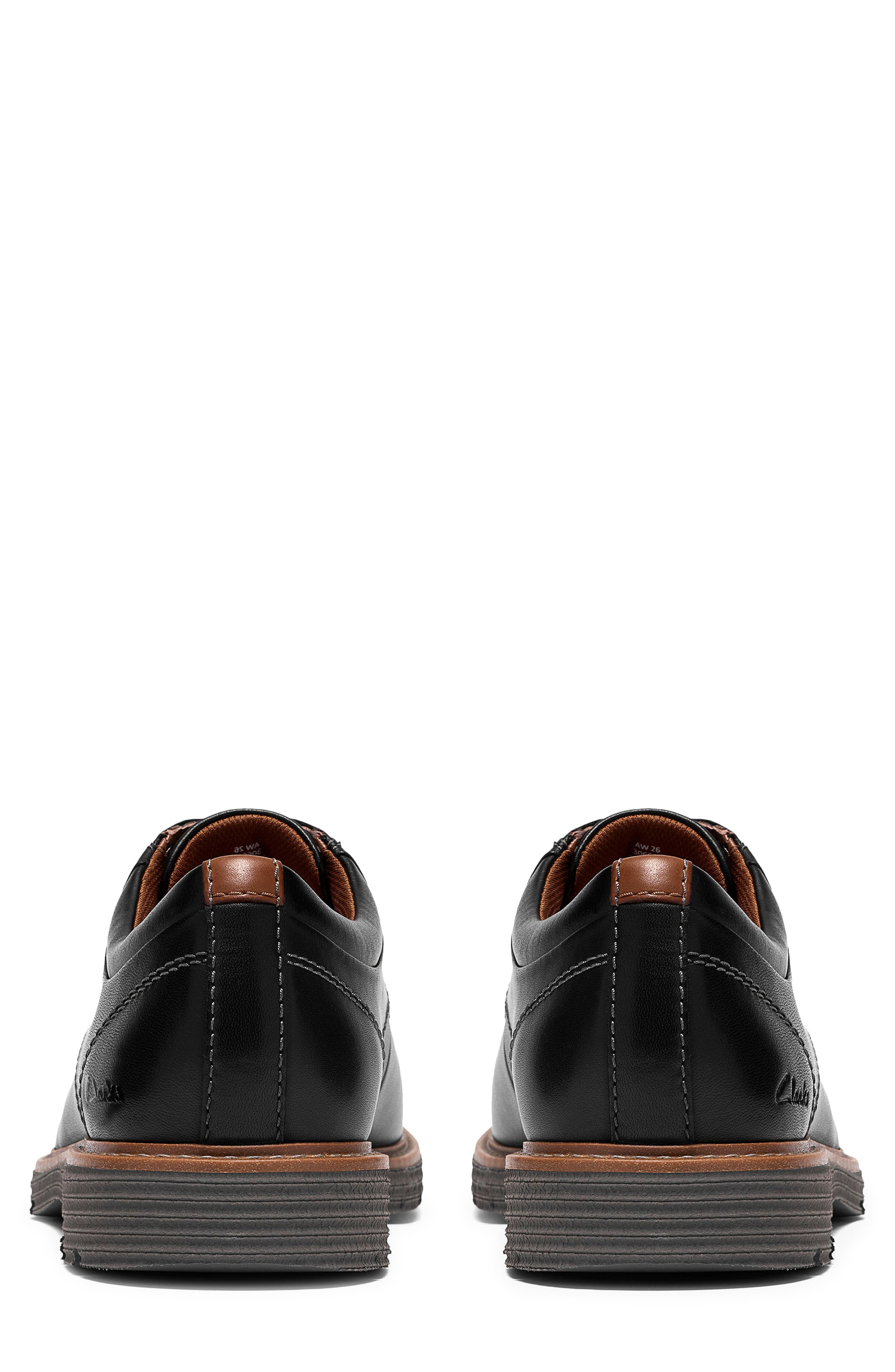 Baystone Plain Toe Derby, Alternate, color, BLACK LEATHER