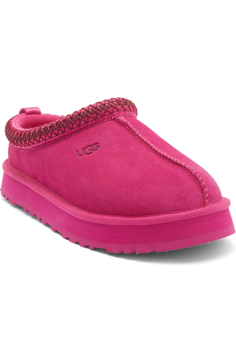 UGG<sup>®</sup> Kids' Tazz Slipper, Main, color, Dark Peony