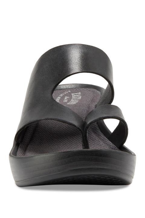 Laurel Leather Platform Wedge Sandal (Women)