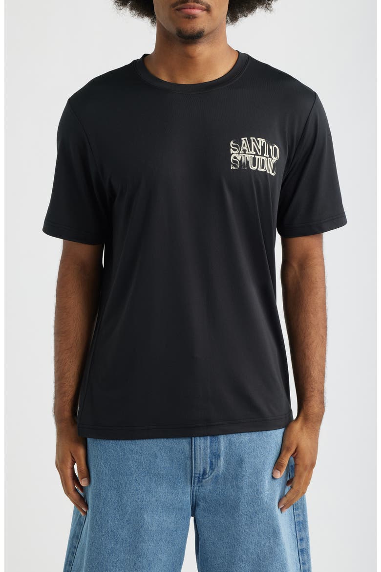 True Tech Graphic T-Shirt, Main, color, BLACK