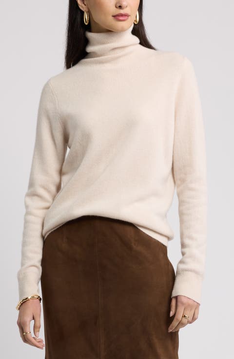 Classic Cashmere Turtleneck Sweater
