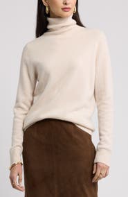 Nordstrom Classic Cashmere Turtleneck Sweater