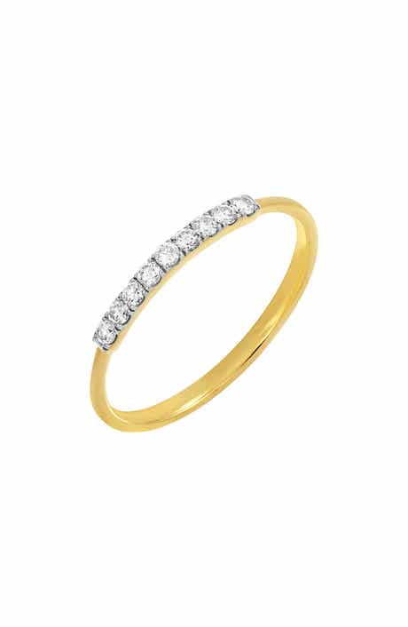 Carrière Jewelry Diamond Stackable Ring - 0.15ct.