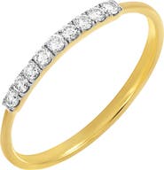 Carrière Jewelry Diamond Stackable Ring - 0.15ct.