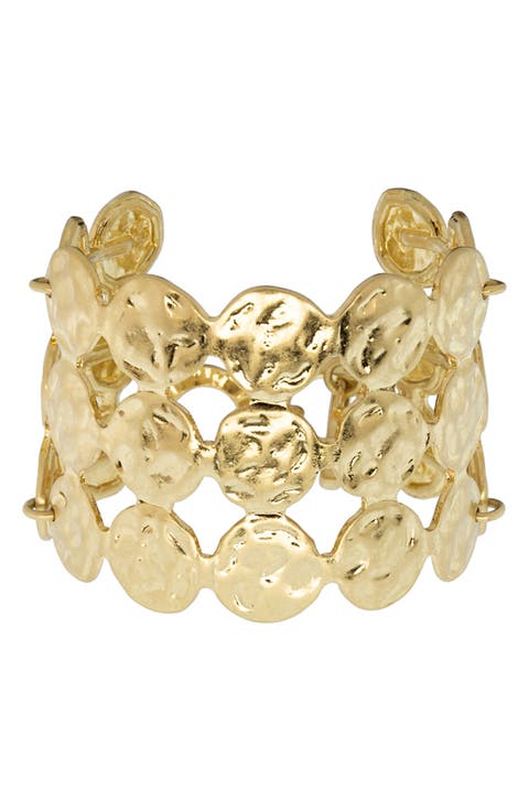 Ophelia Disc Statement Cuff