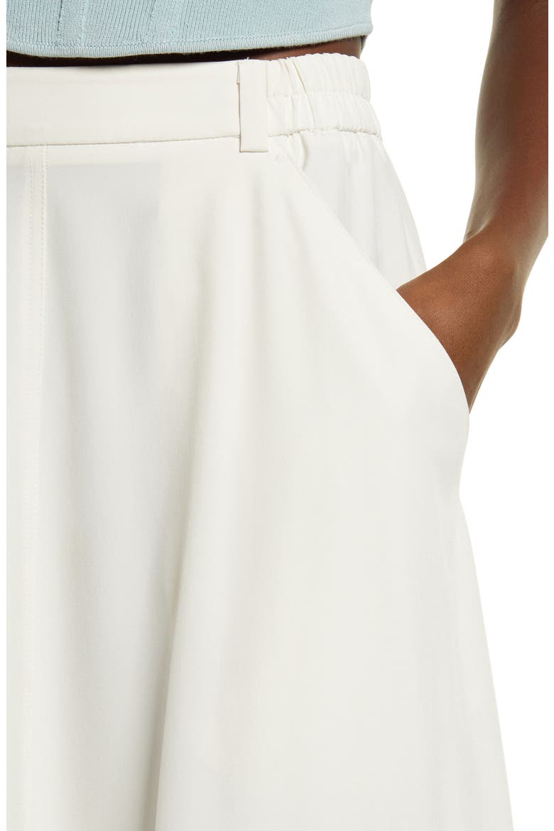 Cargo Midi Skirt, Alternate, color, IVORY DOVE