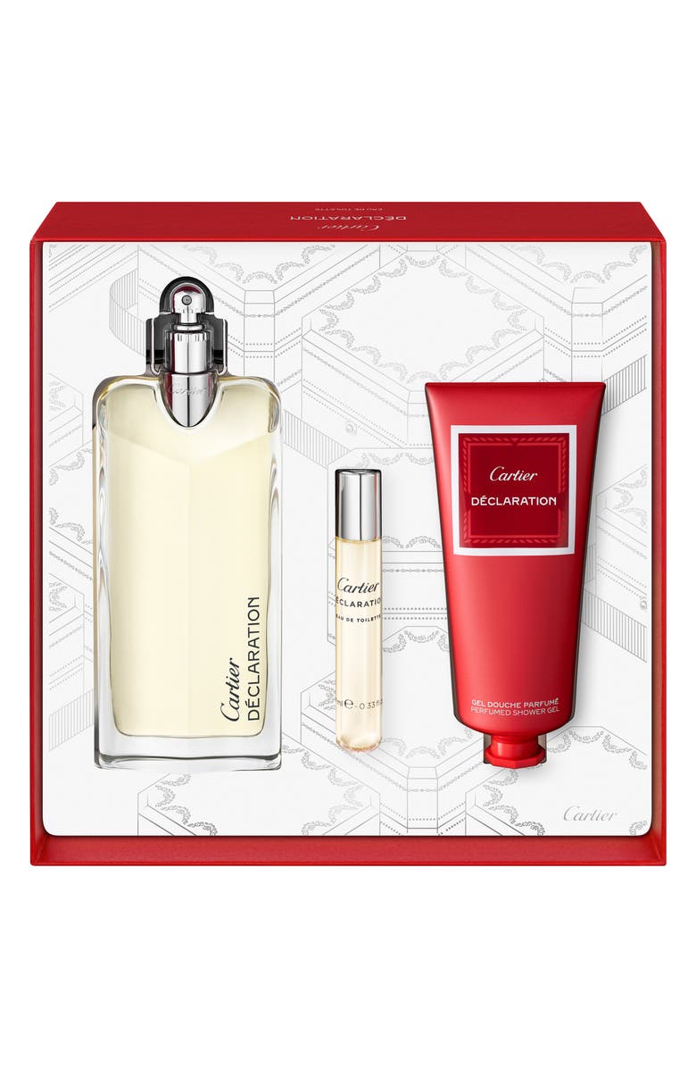 Cartier Déclaration Eau de Toilette 3-Piece Gift Set $143 Value, Alternate, color,