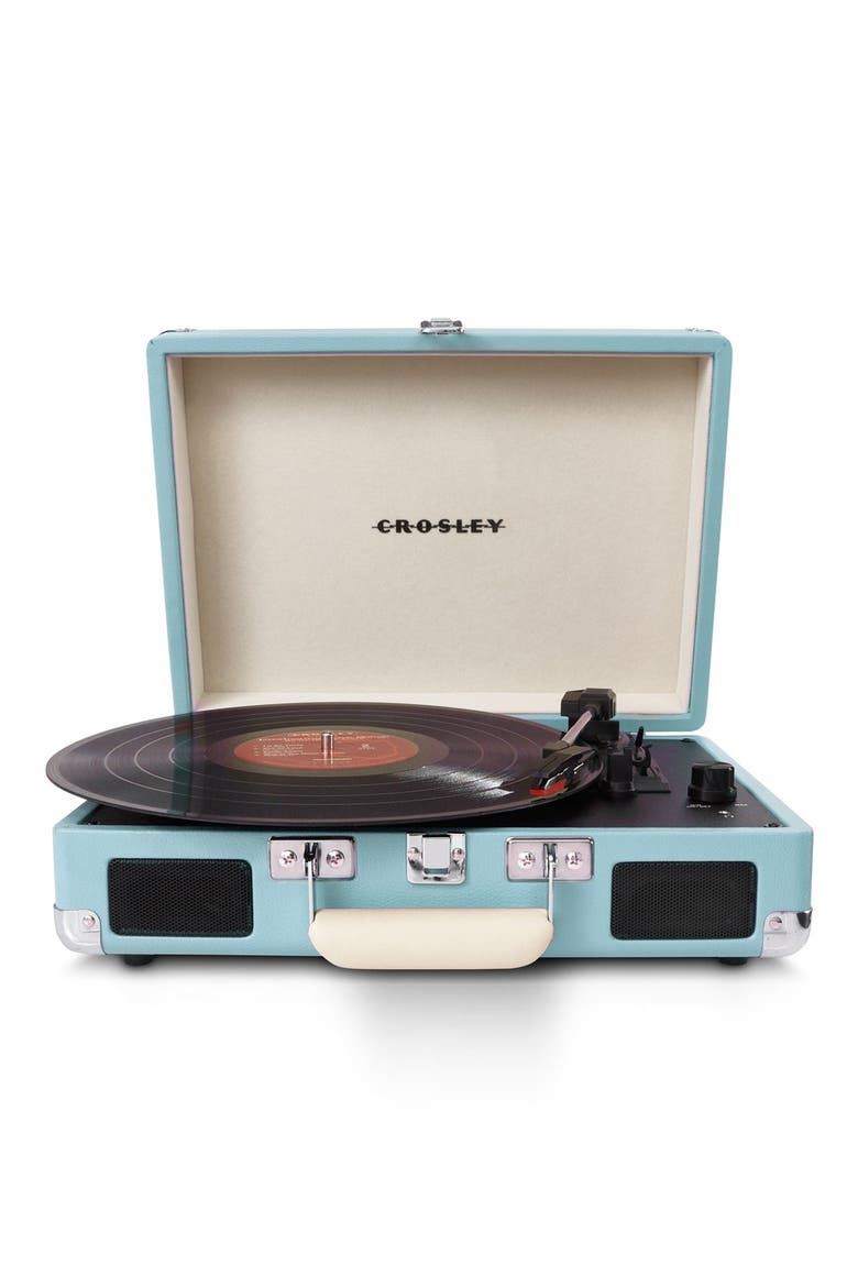 'Cruiser' Turntable, Main, color, TURQUOISE
