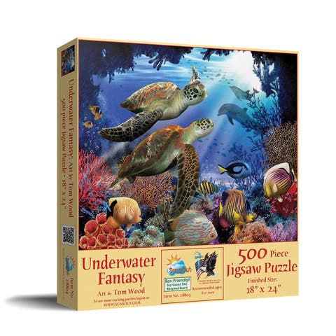 Underwater Fantasy 500 piece Jigsaw Puzzle for Adults