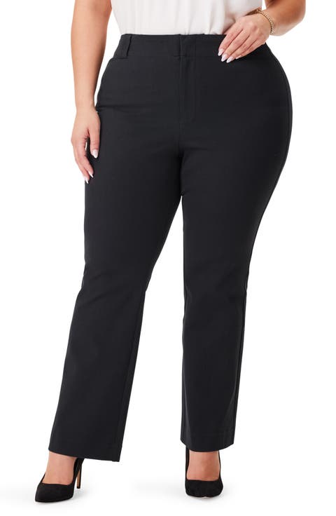 Plaza Demi Bootcut Ankle Pants (Plus)