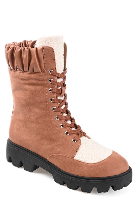 Elibor Faux Shearling Bootie (Women)