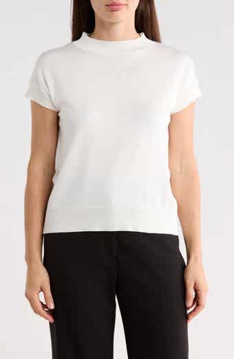 Short Sleeve Crew Sweater