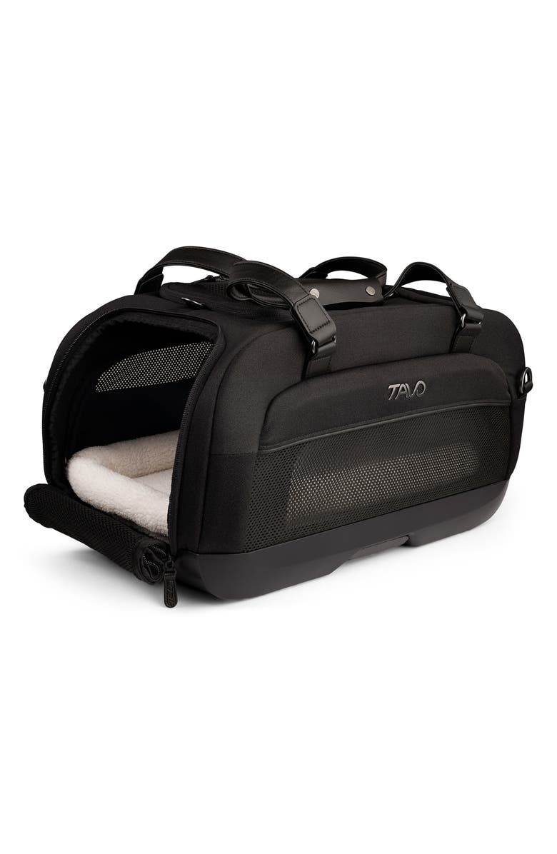 TAVO PETS Dupree II Airline Carry-on Pet Car Seat, Alternate, color, Onyx