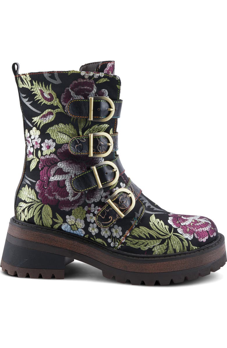 L'Artiste by Spring Step Haruko Combat Boot, Alternate, color,