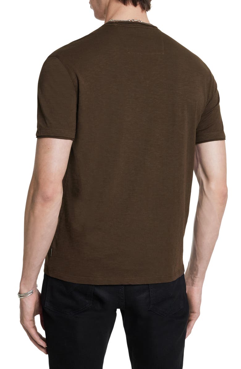 John Varvatos Miles Slub Organic Cotton T-Shirt, Alternate, color, 