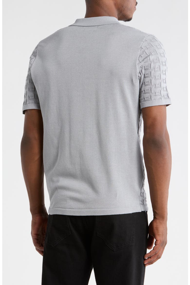 Slim Fit Polo Sweater, Alternate, color, SEAFOAM