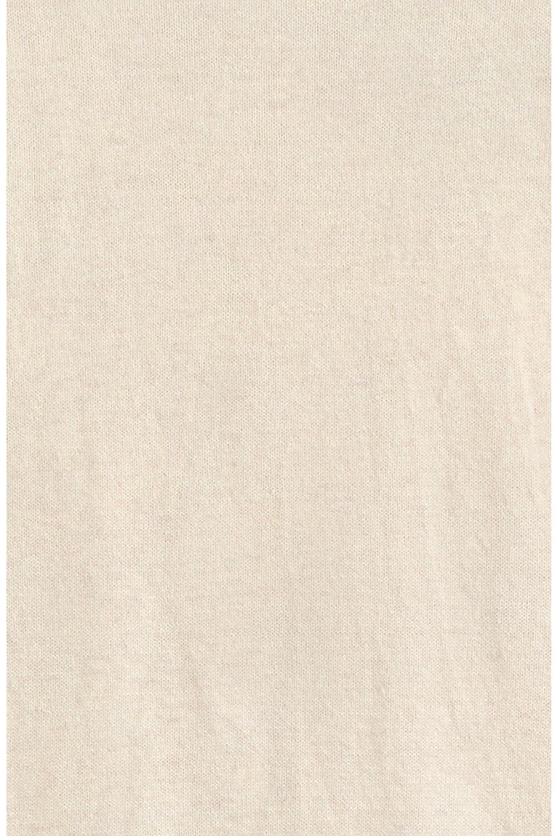 Kids' Long Sleeve Cotton Polo Sweater, Alternate, color, BEIGE OATMEAL HEATHER
