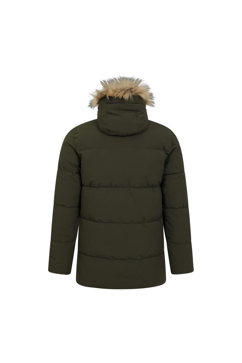 Fern Water Resistant Padded Parka, Alternate, color, Khaki Green