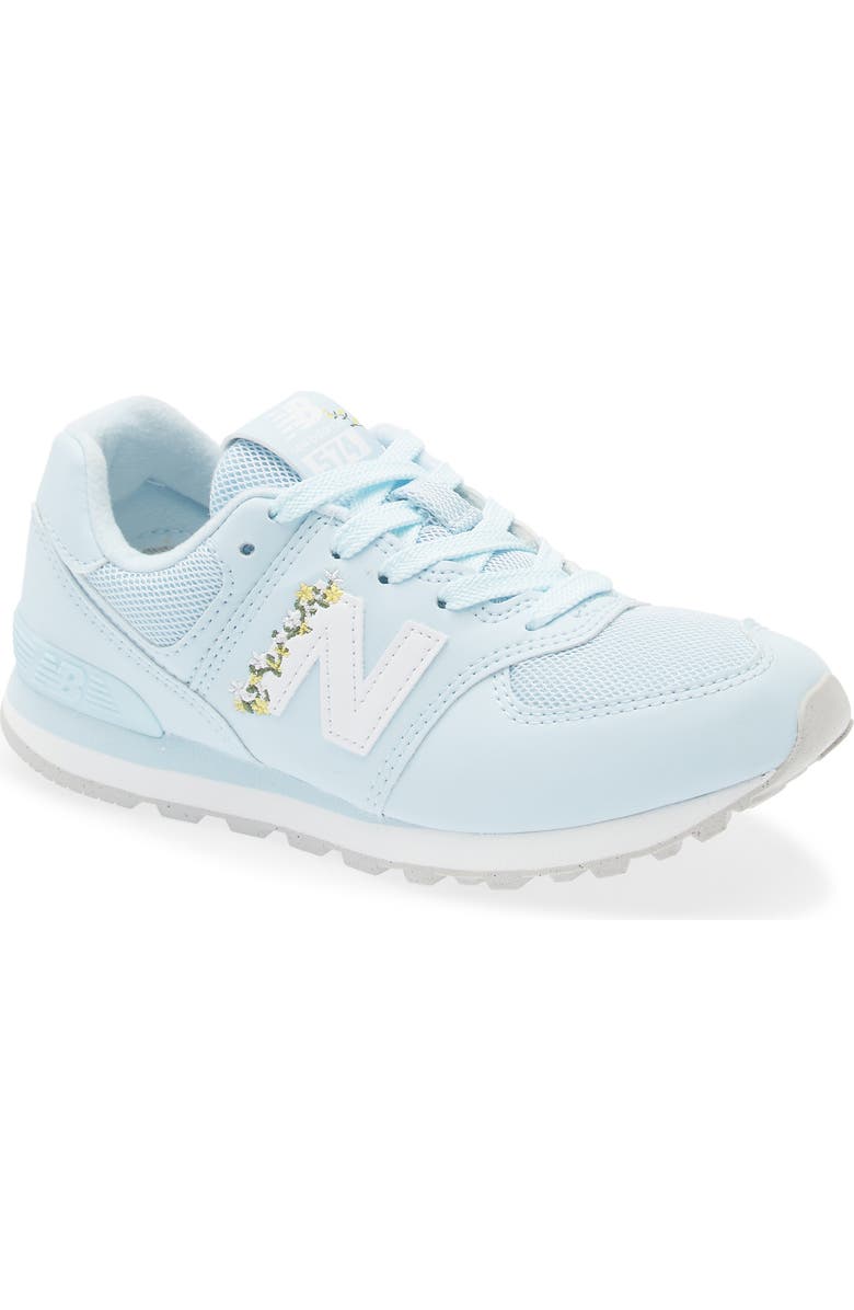 New Balance Kids' 574 Sneaker, Main, color, Bright Sky/ Star Burst
