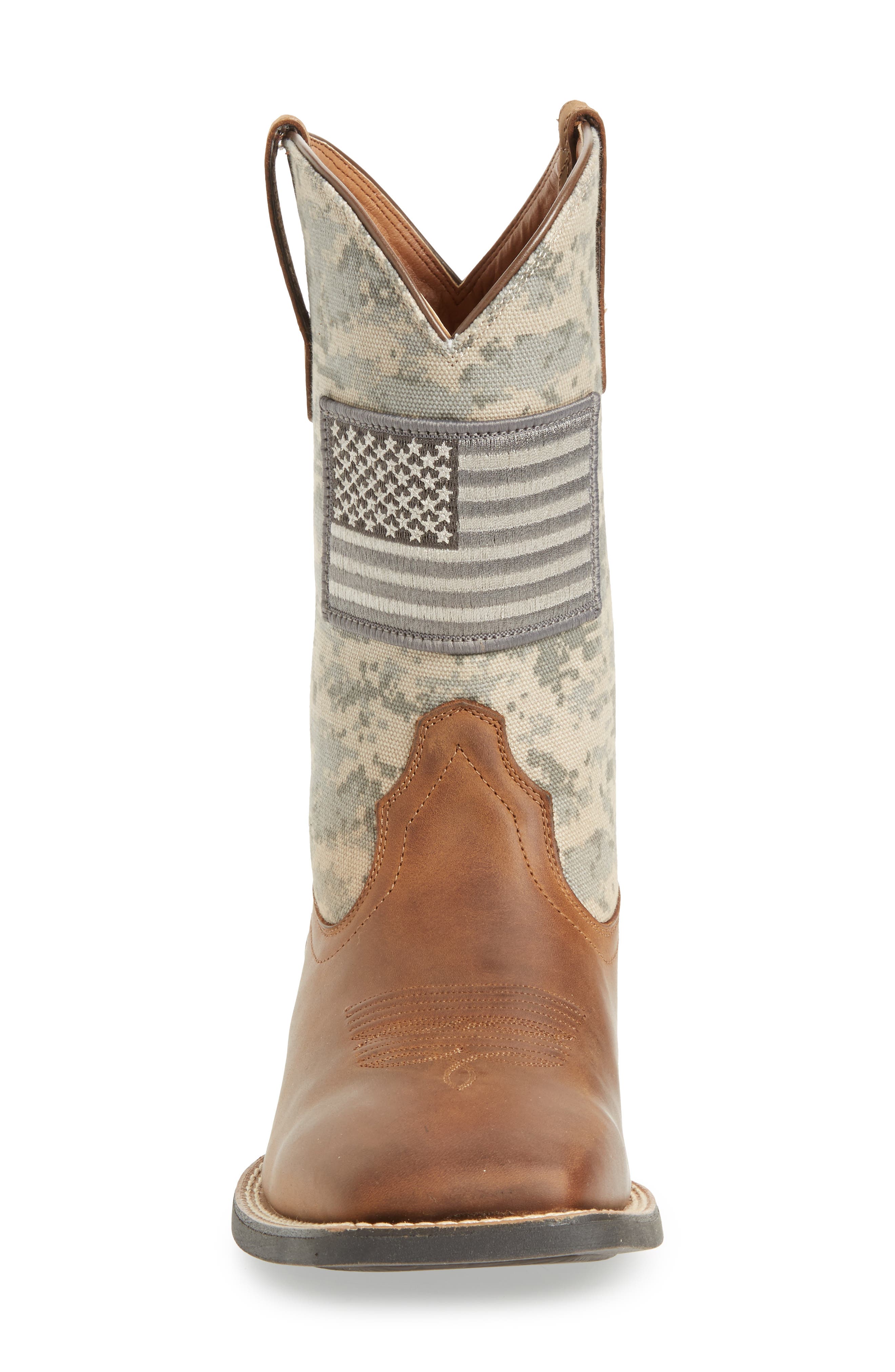 Ariat Sport Patriot Cowboy Boot, Alternate, color, Brown