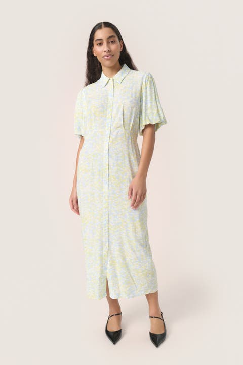 Wynter Midi Half Sleeve Shirt Dress