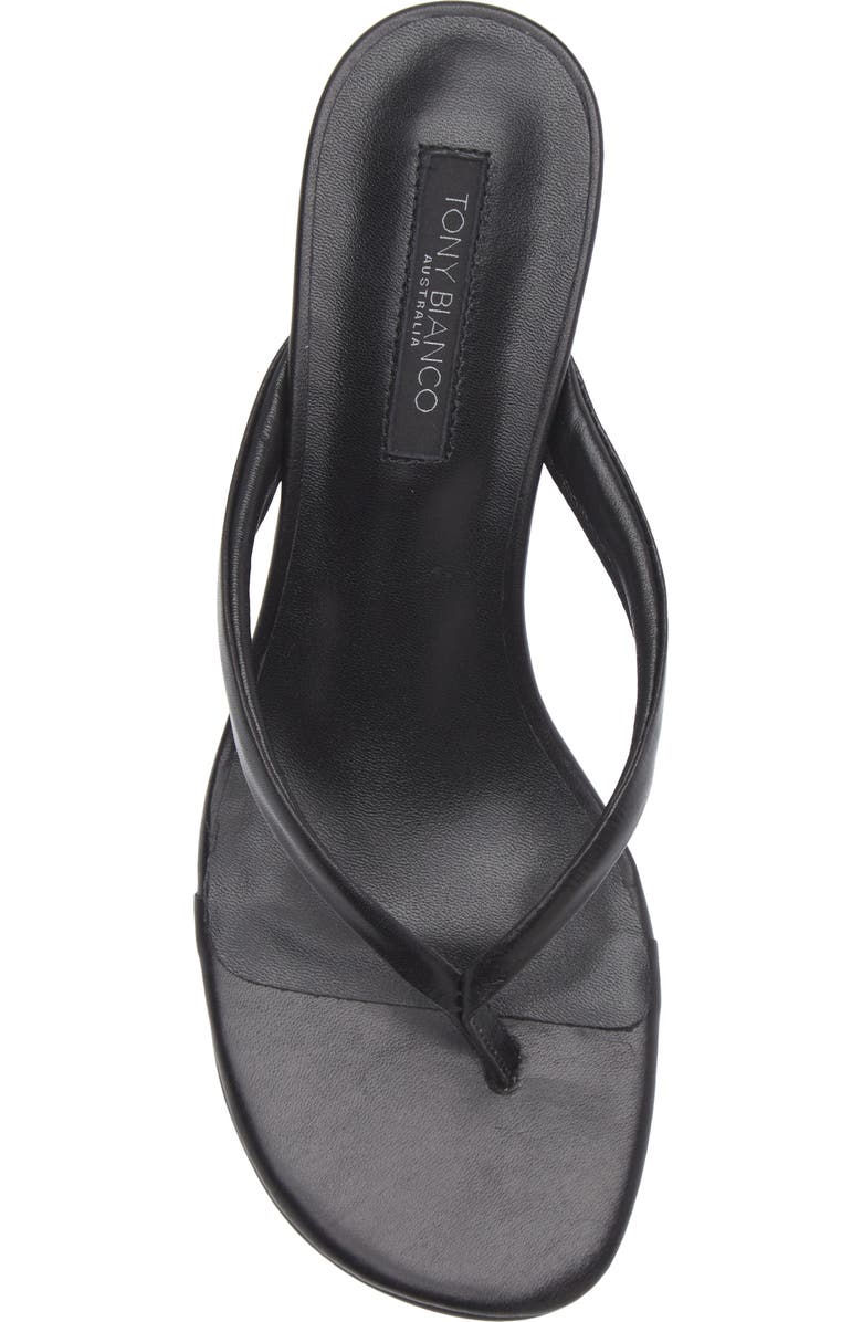 Tony Bianco Edgy Wedge Sandal, Alternate, color, Black Vintage