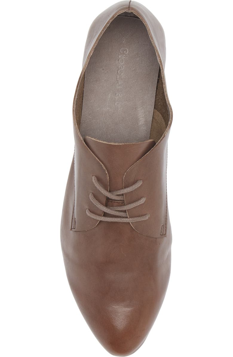 Chocolat Blu Emil Derby, Alternate, color, Grey Leather