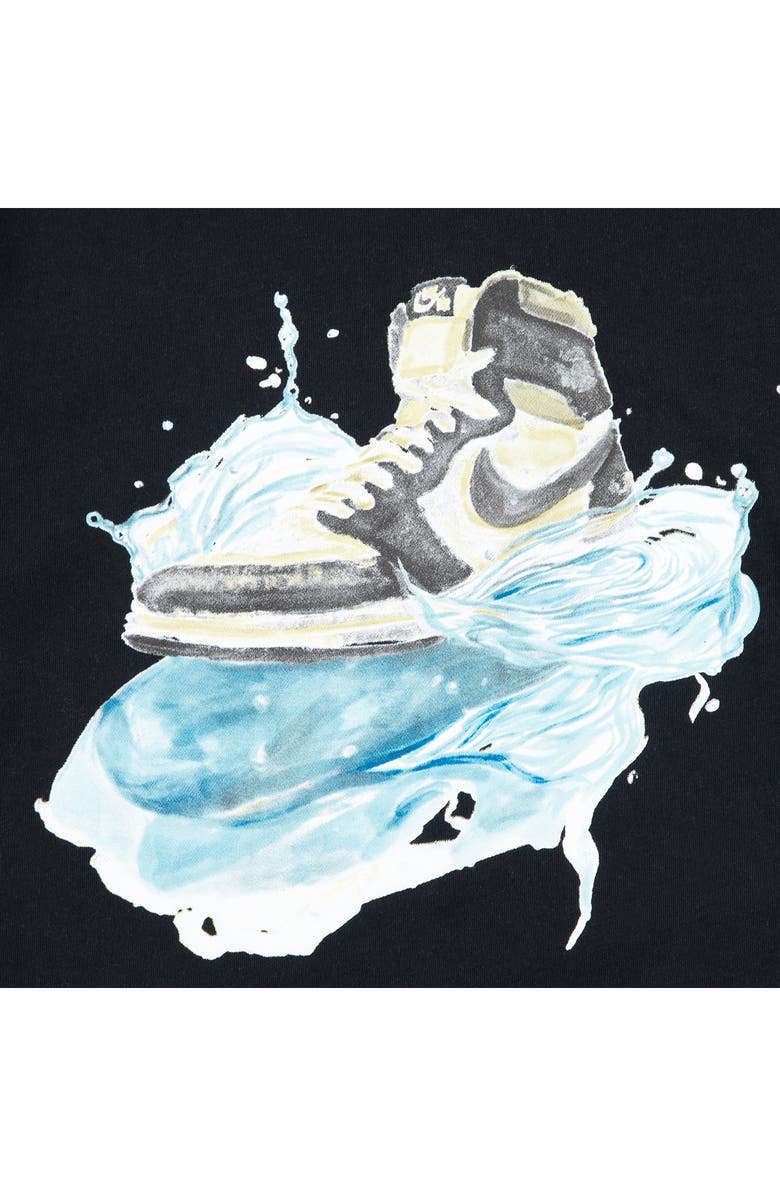 Jordan Kids' AJ1 Wave Graphic T-Shirt, Alternate, color, 