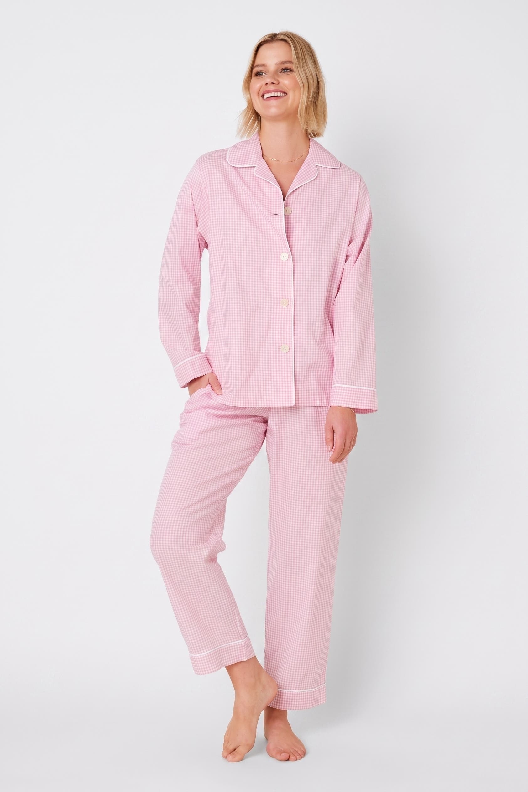 Gingham Pink