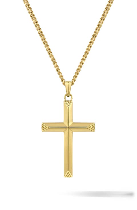 Men's Cross Pendant Necklace