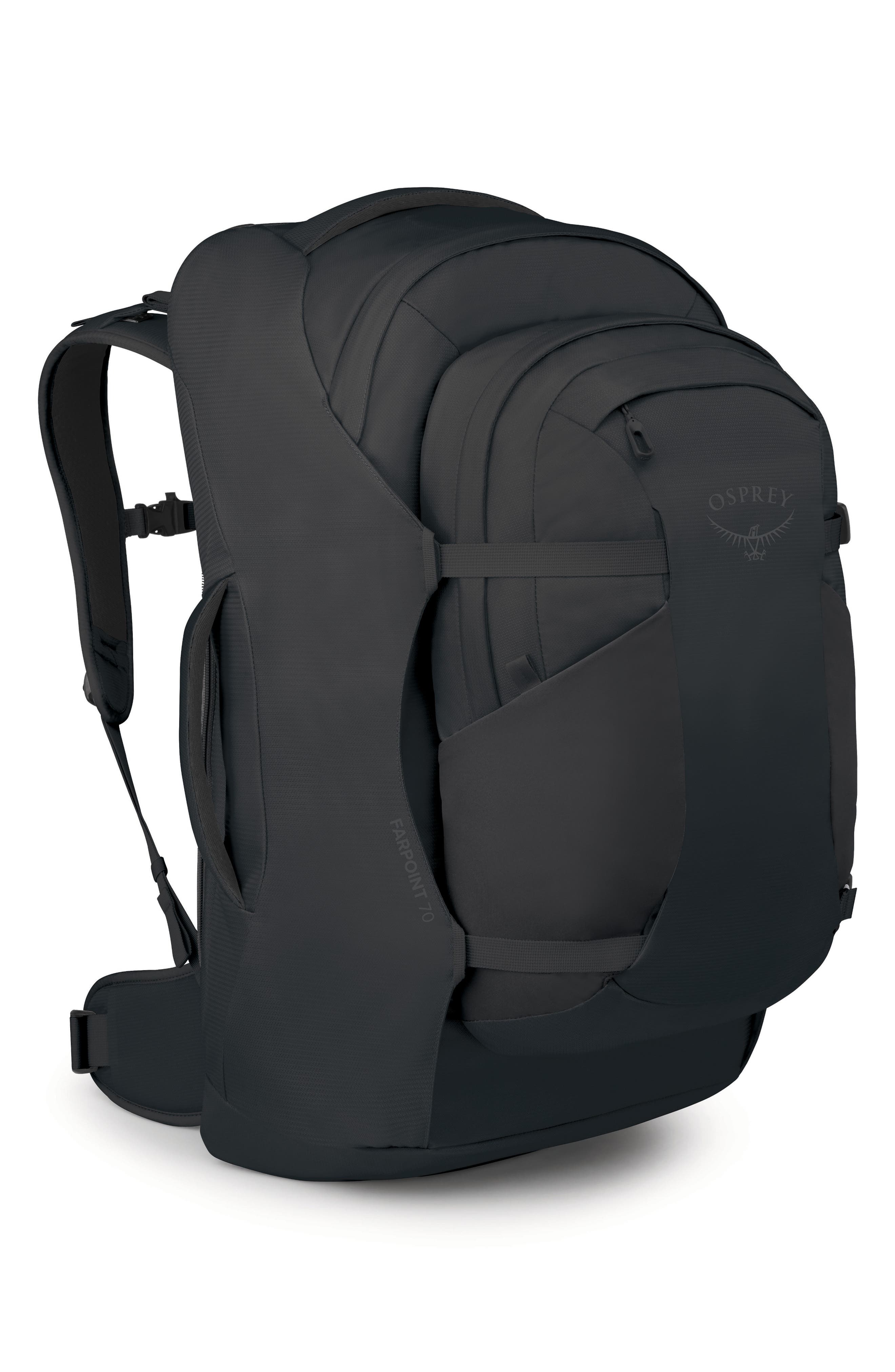 Osprey FARPOINT 70 ANTIQUE BLUE, Alternate, color, Black/Black