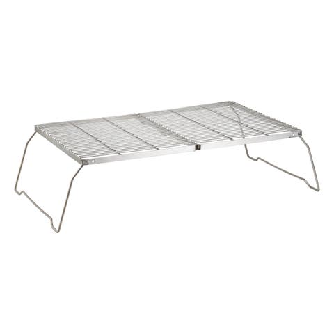 25x17" Stainless Steel Portable Campfire Grill