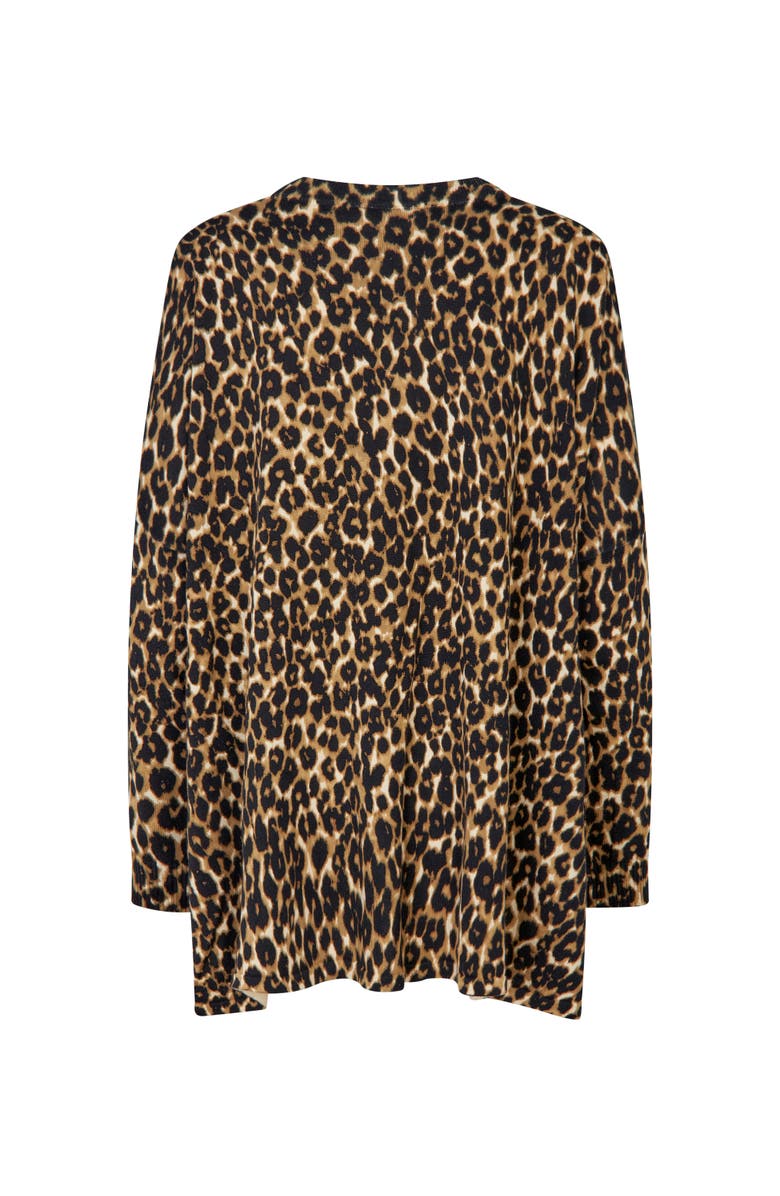 Masai Copenhagen MaFeluci Leopard Print Jumper, Alternate, color, Incense