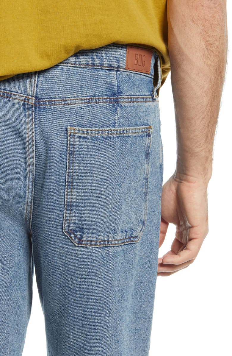 BDG Urban Outfitters Bow Fit Crop Straight Leg Nonstretch Jeans, Alternate, color, 