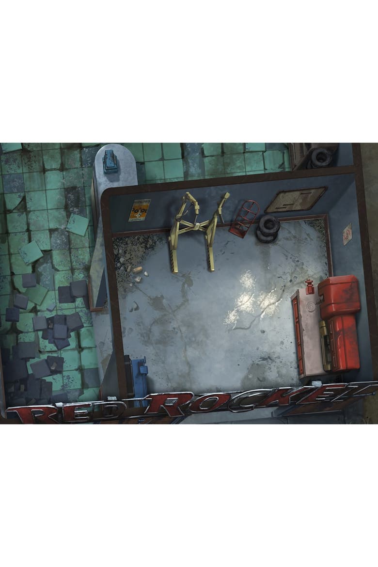 Fallout 32 Page RPG Book & 4 Maps, Alternate, color, Multicolored