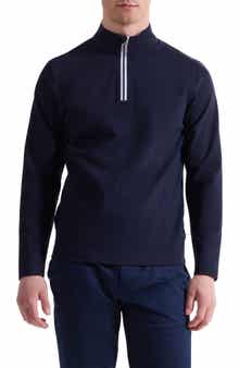 Solid Quarter Zip Pullover