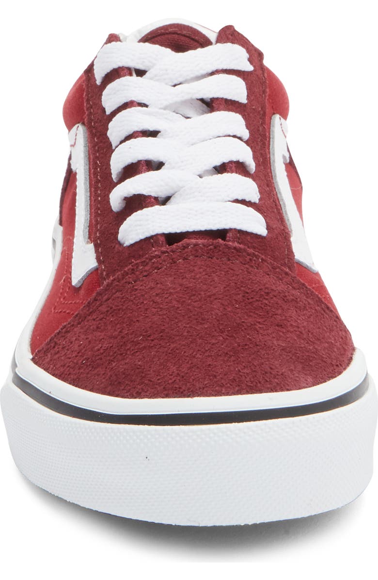 Vans Kids' Old Skool Sneaker, Alternate, color, Bordeaux