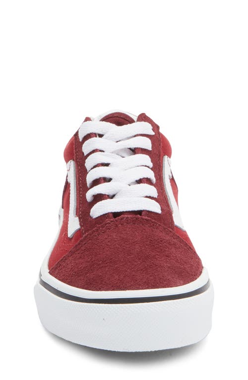 Vans Kids' Old Skool Sneaker In Red