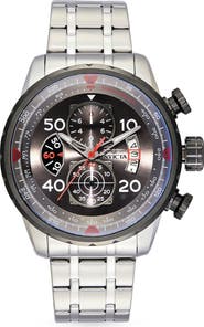 INVICTA Aviator Quartz Bracelet Watch, 48mm x 16.5mm