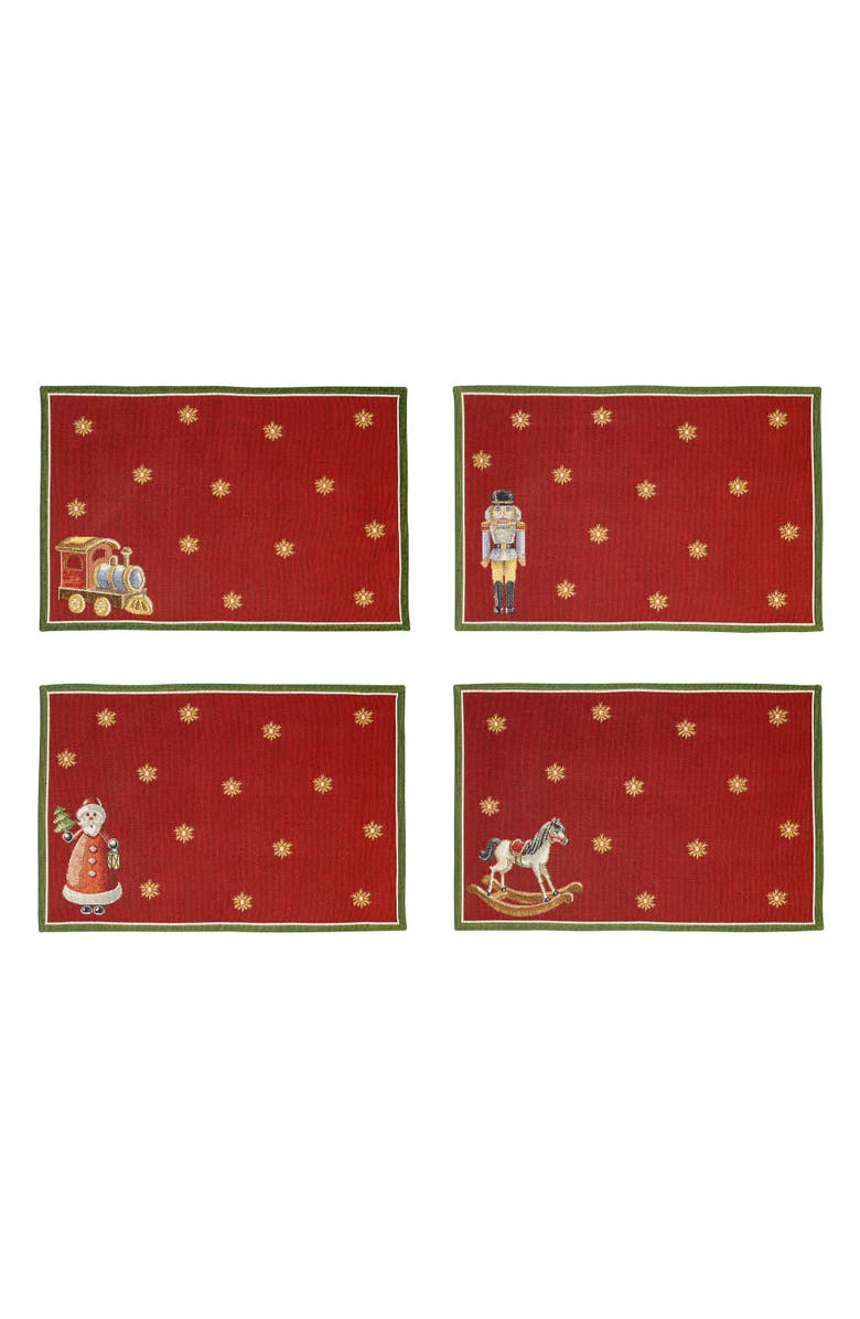 Villeroy & Boch Toy's Delight Anniversary Set Gobelin Placemat 4pcs, Main, color, Multi