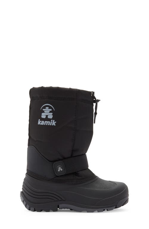 Kamik Rocket Waterproof Snow Boot In Black