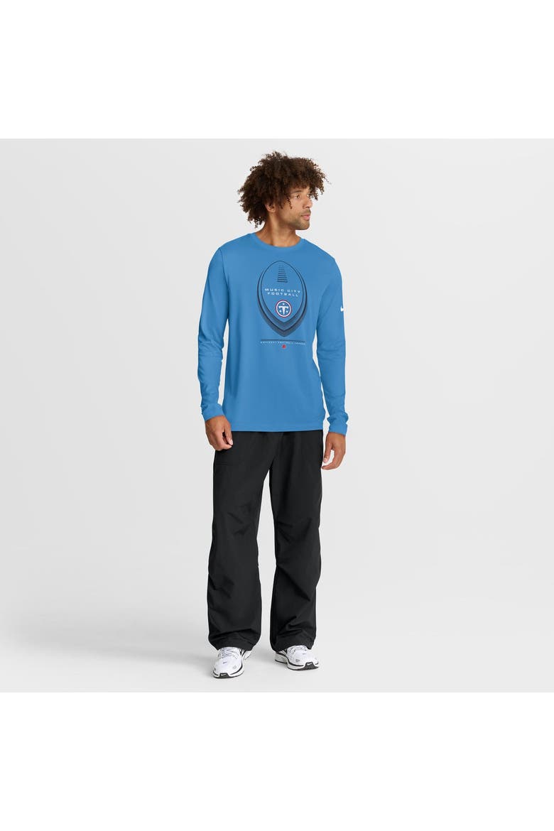 Men's Nike Light Blue Tennessee Titans Legend Icon Dri-FIT Long Sleeve T-Shirt, Alternate, color, Light Blue